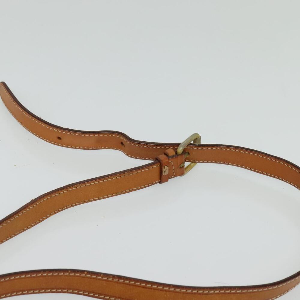 CELINE Macadam Canvas Shoulder Bag Pvc Leather Brown Gold - Picture 8 of 12